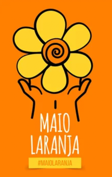 MAIO LARANJA E AMARELO